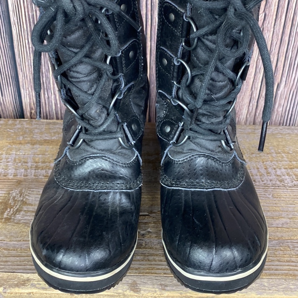 SOREL TOFINO II BOOTS- BLACK- SIZE 7 - Picture 4 of 9